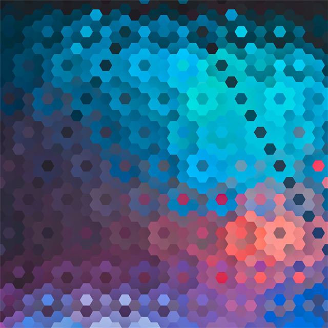 1024x1024 abstract circle grids 4k -  iPad Wallpaper