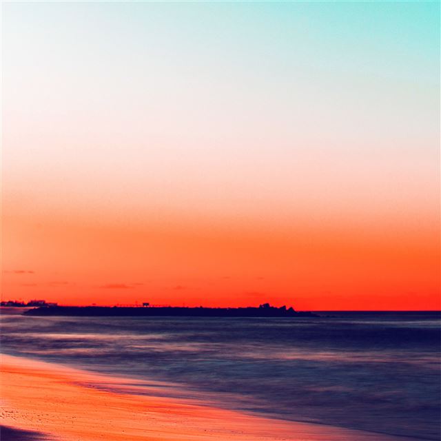 1024x1024 beach silent relaxing weather 4k - evening iPad Wallpaper