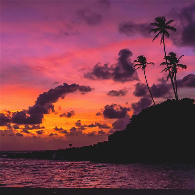1024x1024 beach during dawn time 5k - 5k iPad Wallpaper