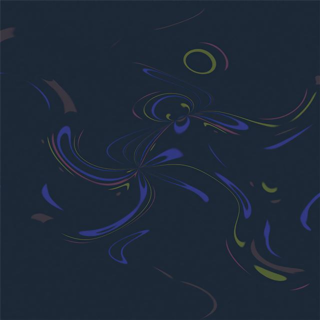 1024x1024 malak abstract 5k - deviantart iPad Wallpaper
