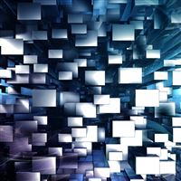 3D Geometric Background wallpaper