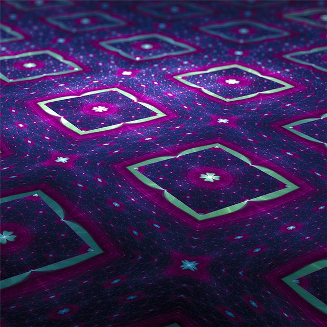 1024x1024 fractal pattern abstraction 4k - deviantart iPad Wallpaper