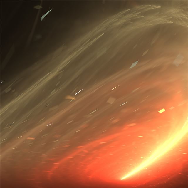 1024x1024 abstract run 4k -  iPad Wallpaper