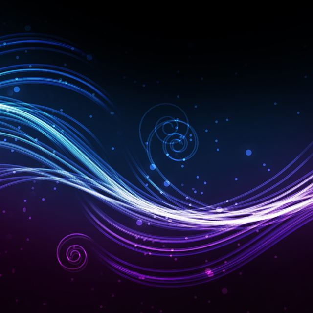 1024x1024 Abstract - cyan iPad Wallpaper