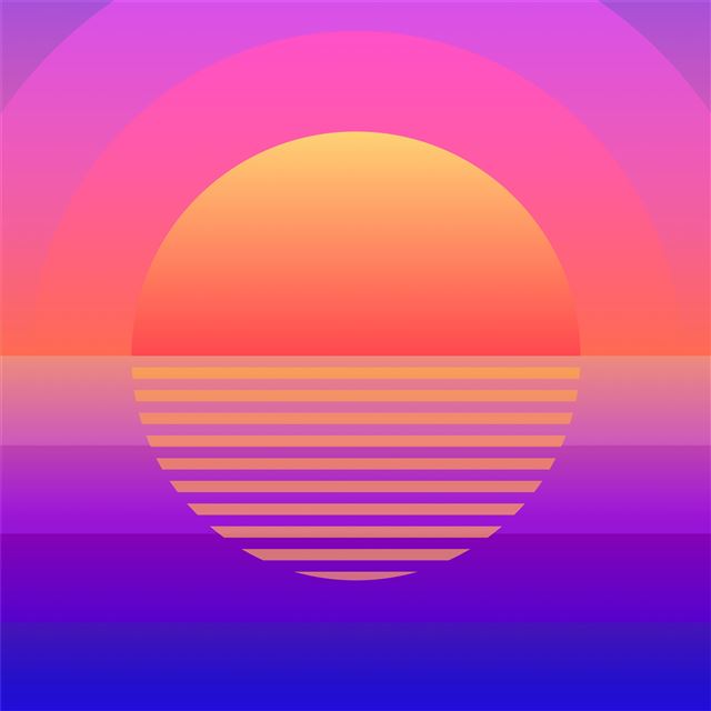 1024x1024 summer time sunset 5k - 5k iPad Wallpaper