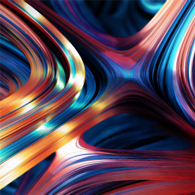 1024x1024 fractal art 4k - digital art iPad Wallpaper