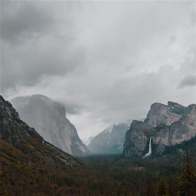 1024x1024 4k yosemite landscape view - yosemite iPad Wallpaper
