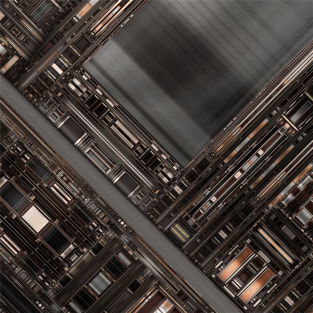 1024x1024 technical inferno 4k - deviantart iPad Wallpaper
