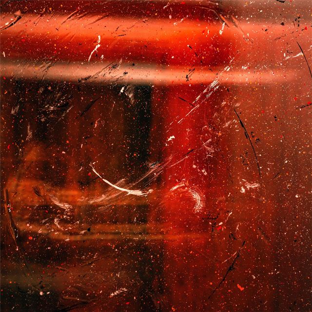 1024x1024 red light abstract 5k -  iPad Wallpaper