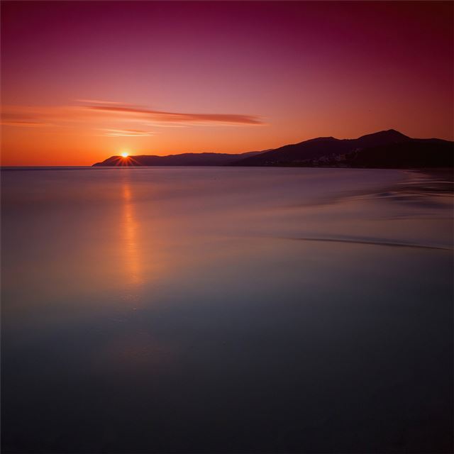 1024x1024 landscape sea 4k - landscape iPad Wallpaper