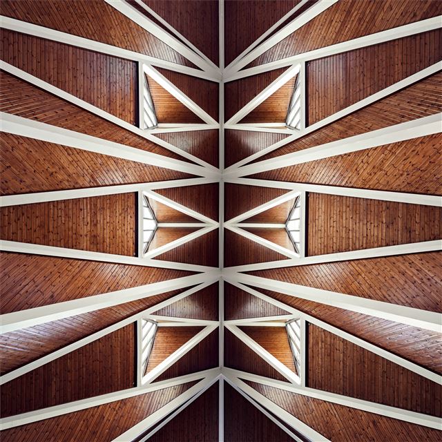 1024x1024 church hidden away creative photography 5k - photography iPad Wallpaper