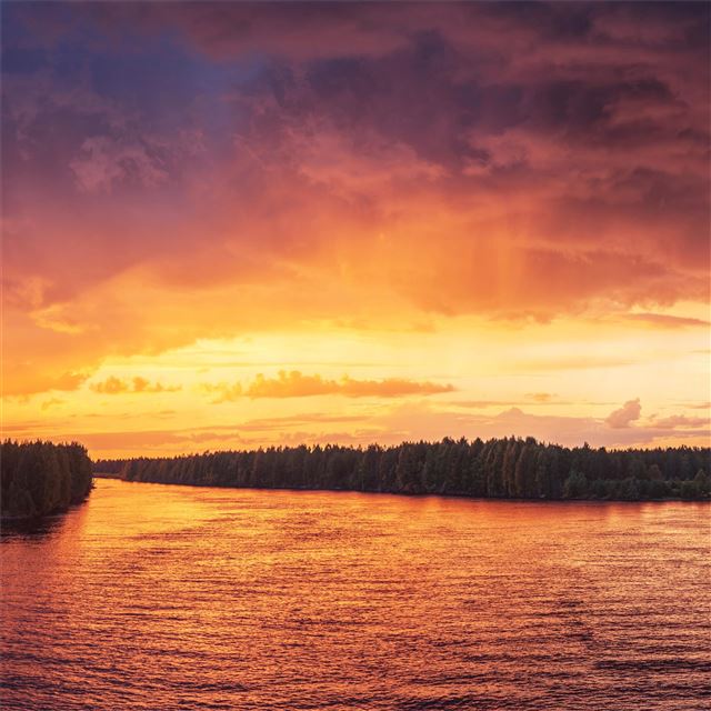1024x1024 vaala finland 8k - wide iPad Wallpaper
