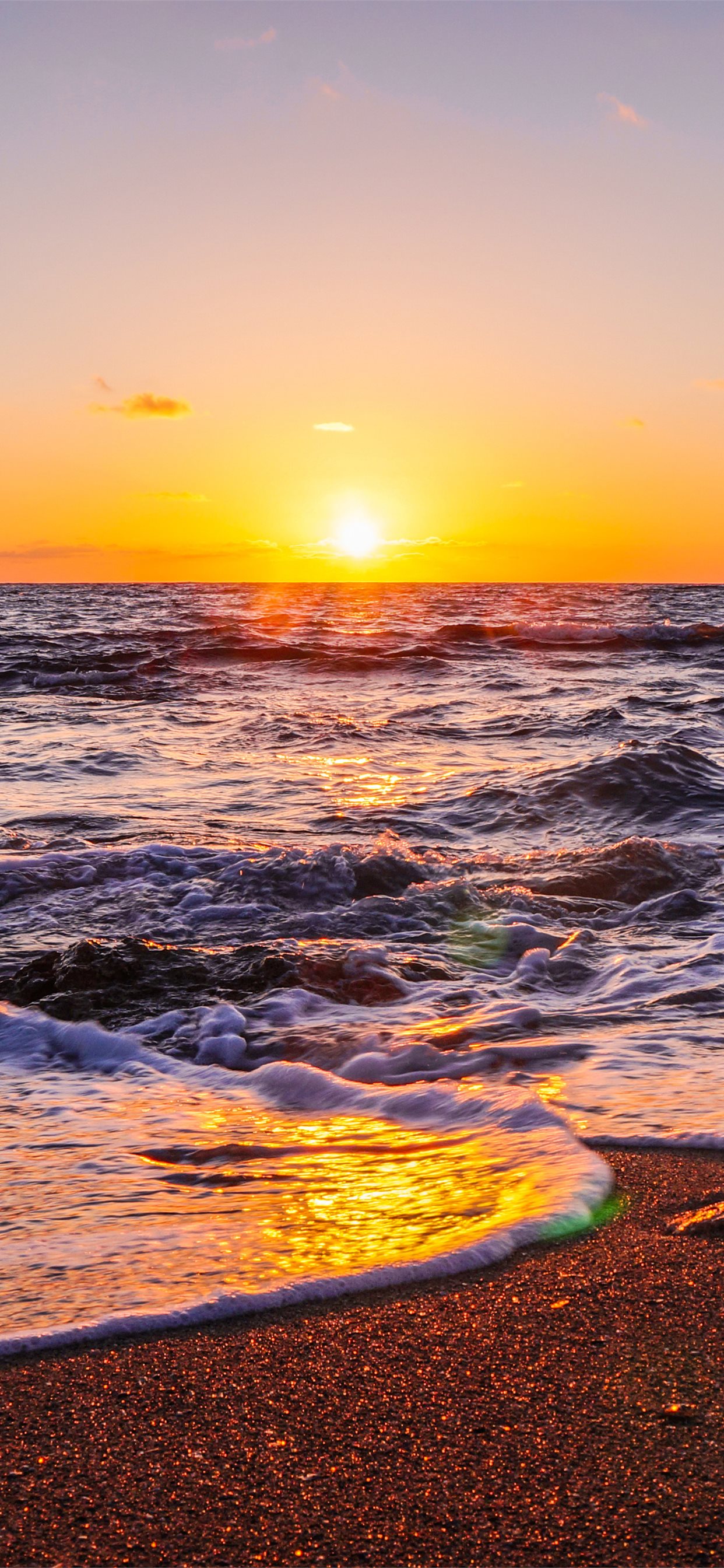 Sunset Wallpaper Iphone Beach Sunset Wallpaper Iphone Hawaii - Stunning Ocean Sunset iPhone 6