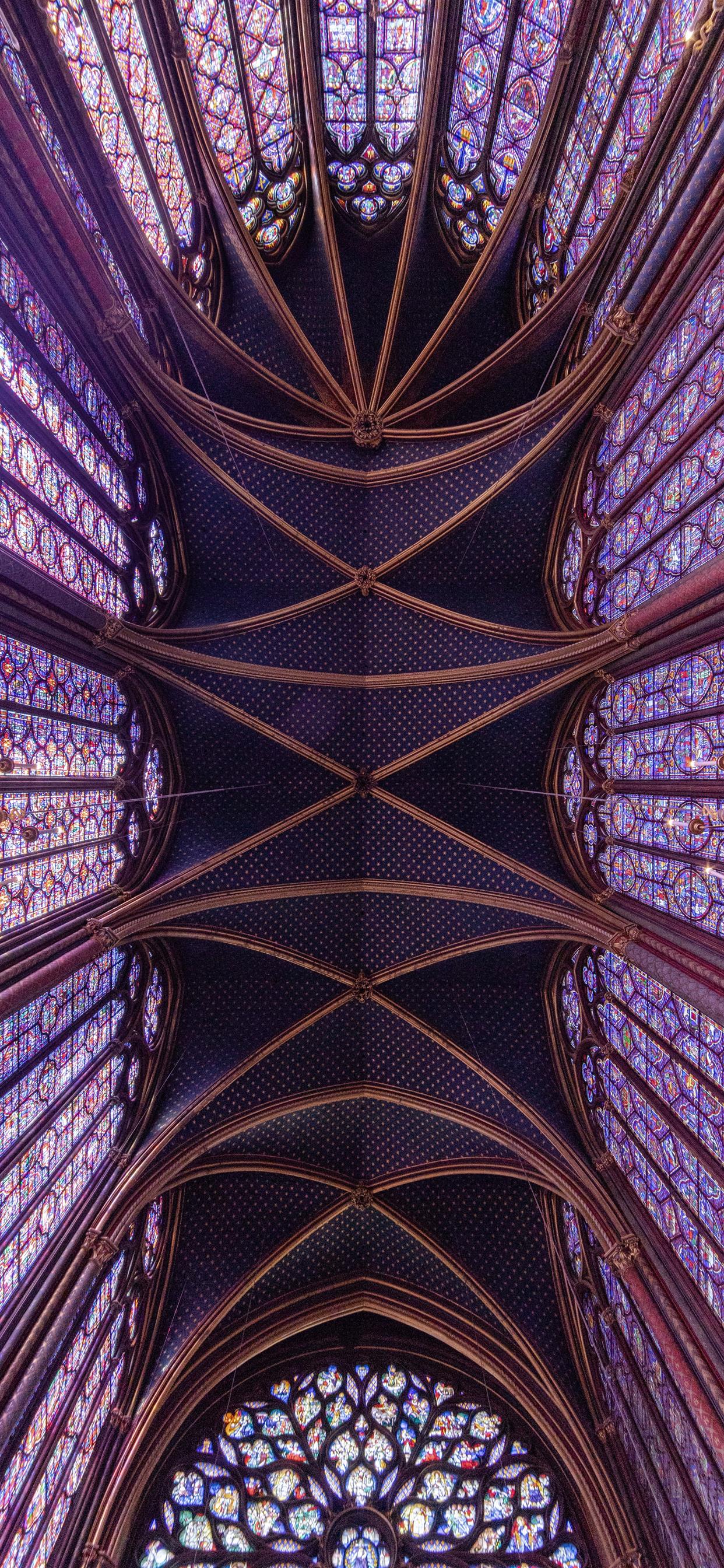 Saint Chapelle Paris France Iphone X Wallpapers Free Download