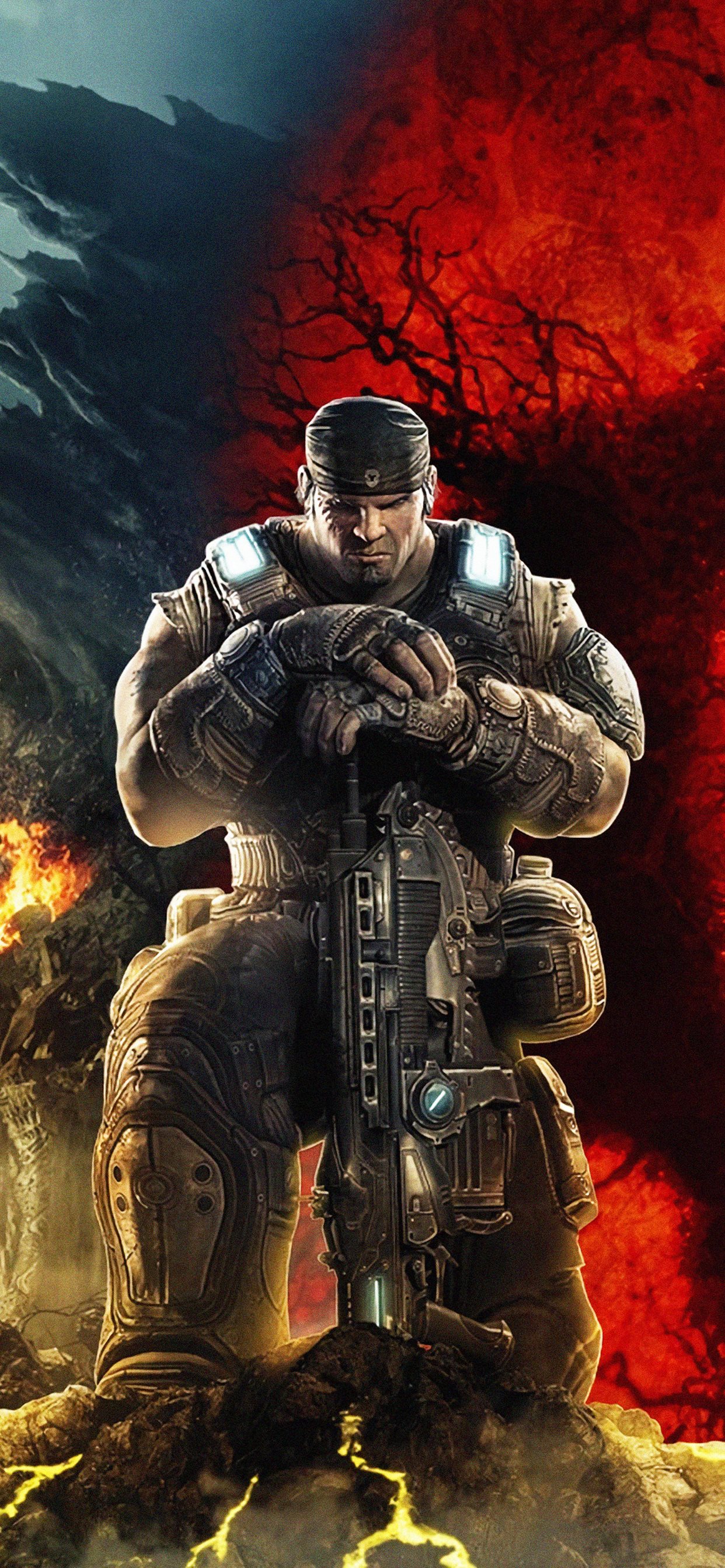 Phone Xs Gears Of War 5 Background