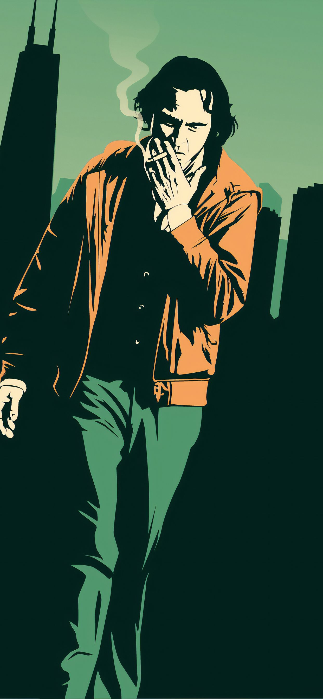 Joaquin Phoenix Smoking Fanart 4k Iphone 11 Wallpapers Free Download