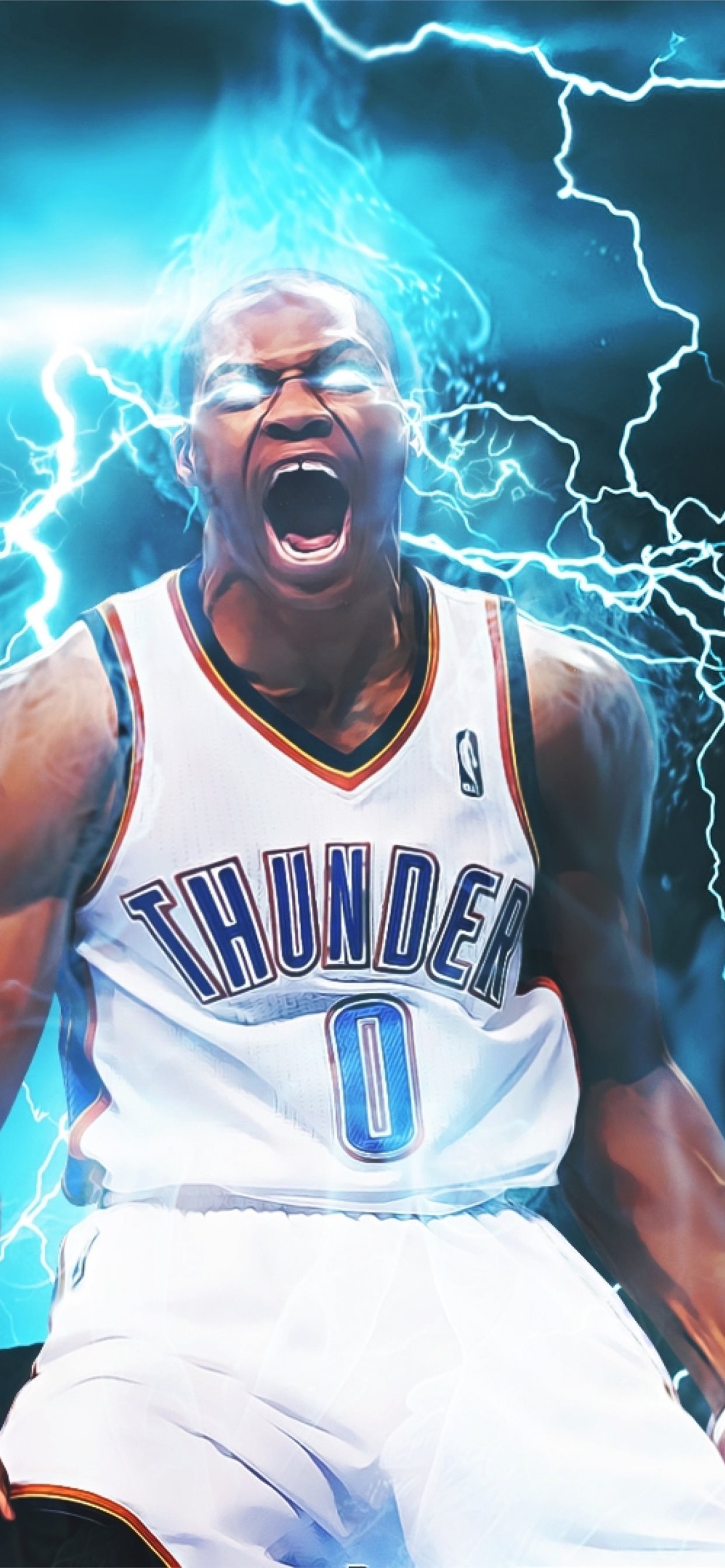 Mobile wallpaper Sports Basketball Nba Oklahoma City Thunder Russell  Westbrook 1150334 download the picture for free
