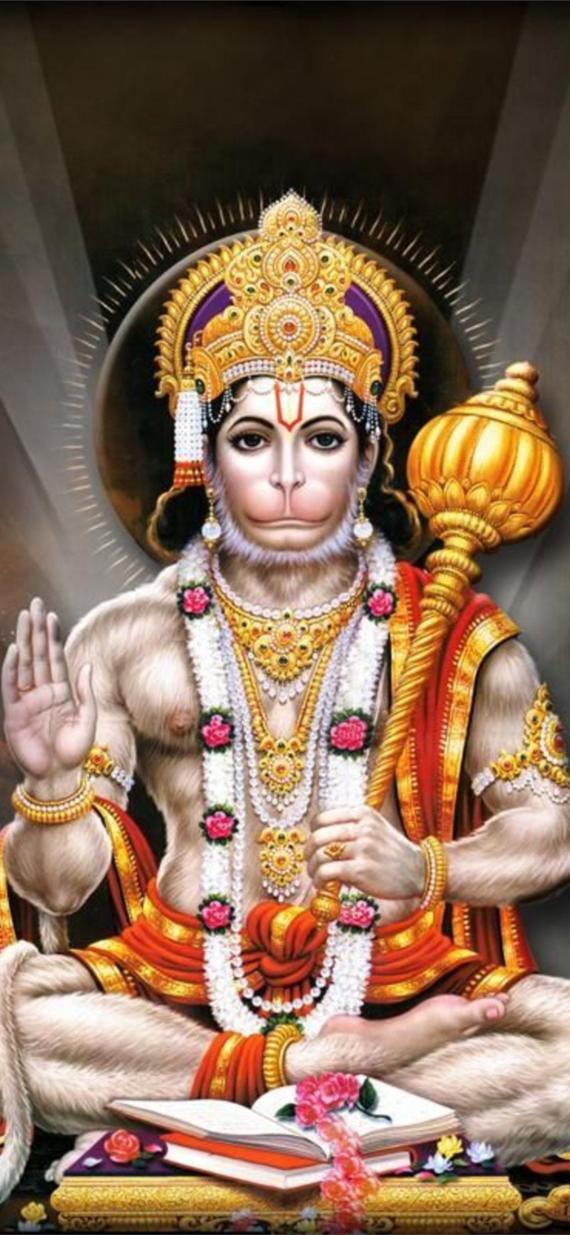 Hanuman Cave iPhone wallpaper 