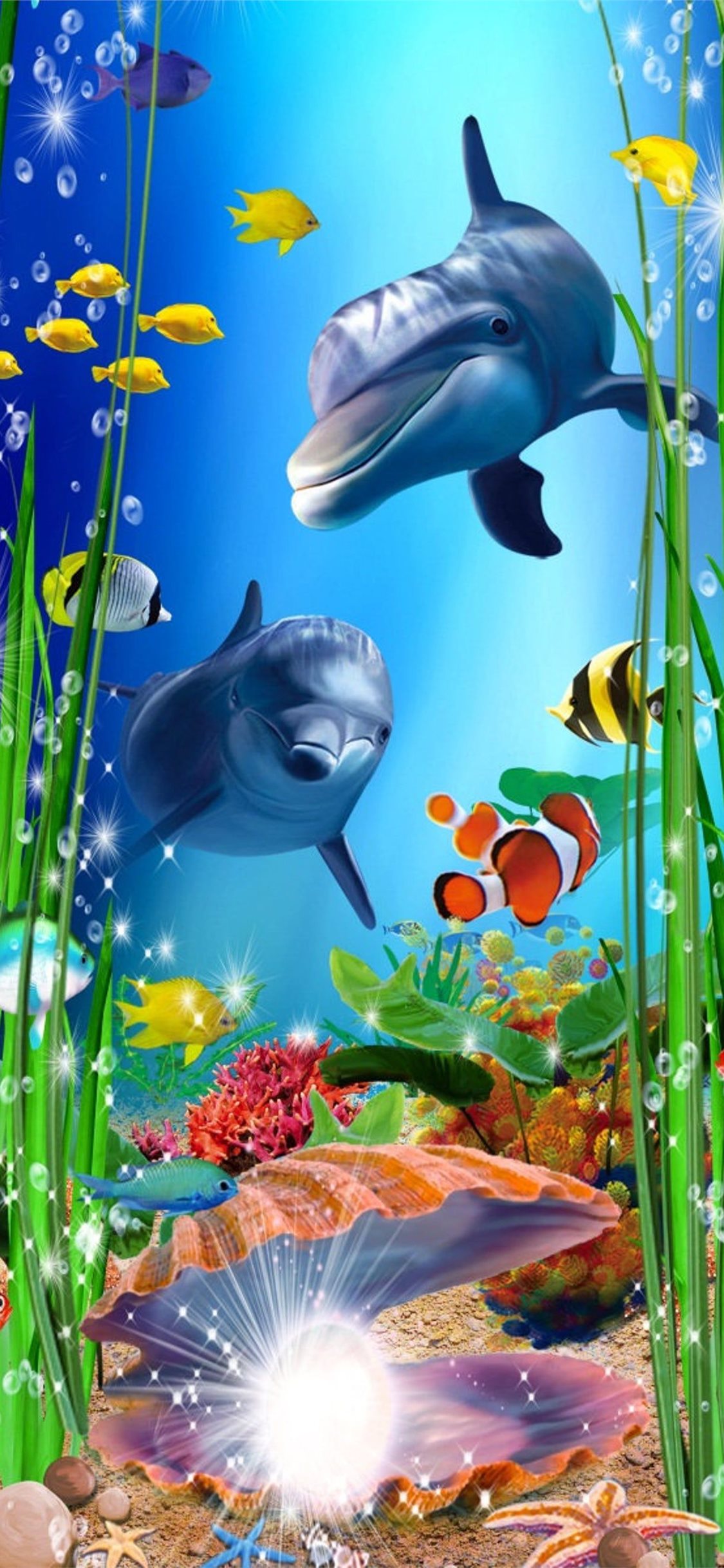Best Oceanic dolphins iPhone HD Wallpapers - iLikeWallpaper