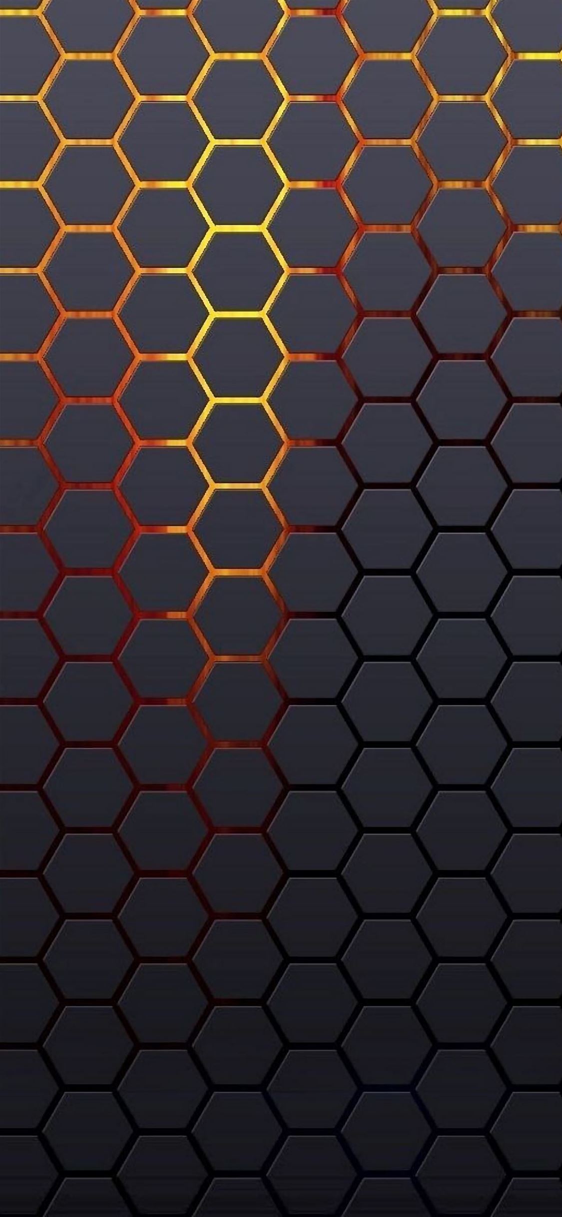 Hexagonal Grid Background iPhone wallpaper 