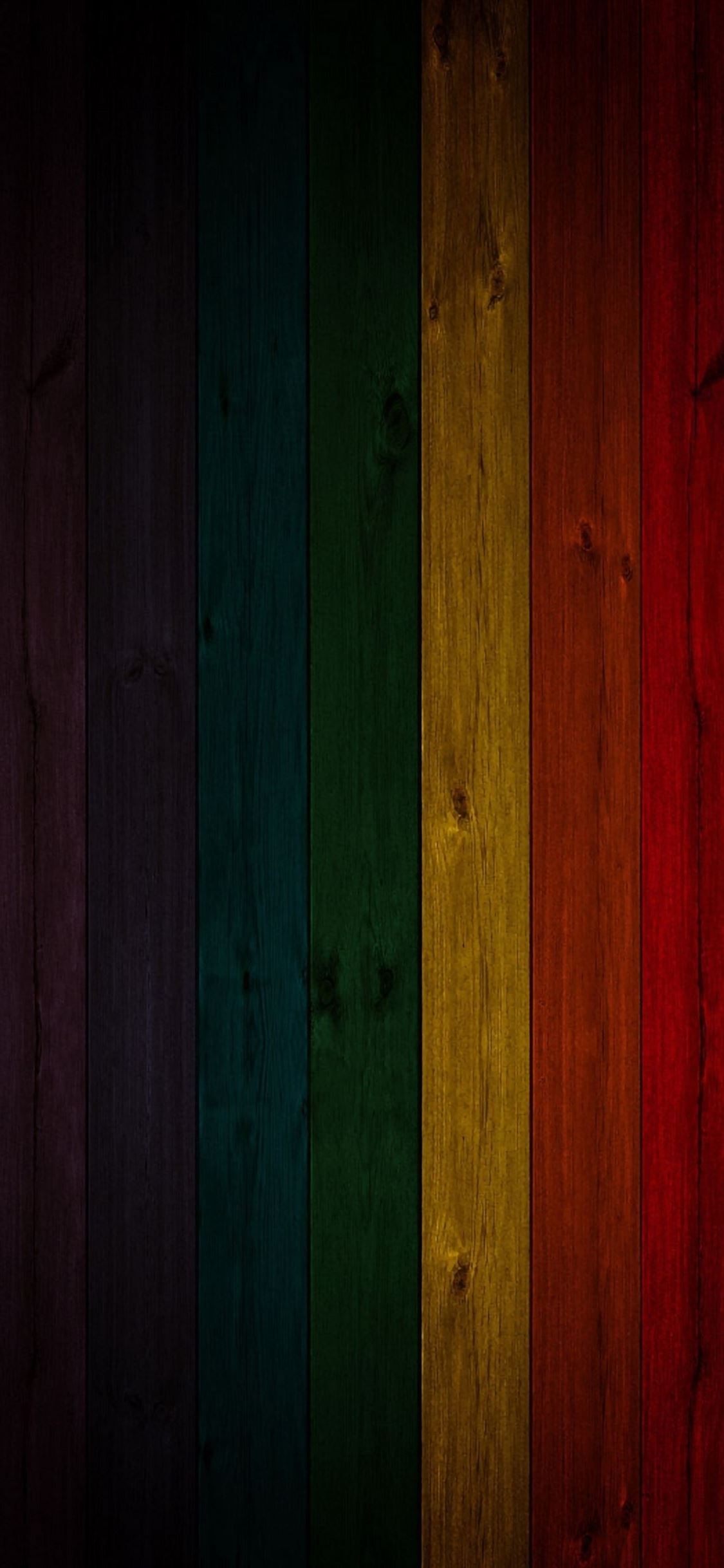 Colorful wood textures background iPhone wallpaper 