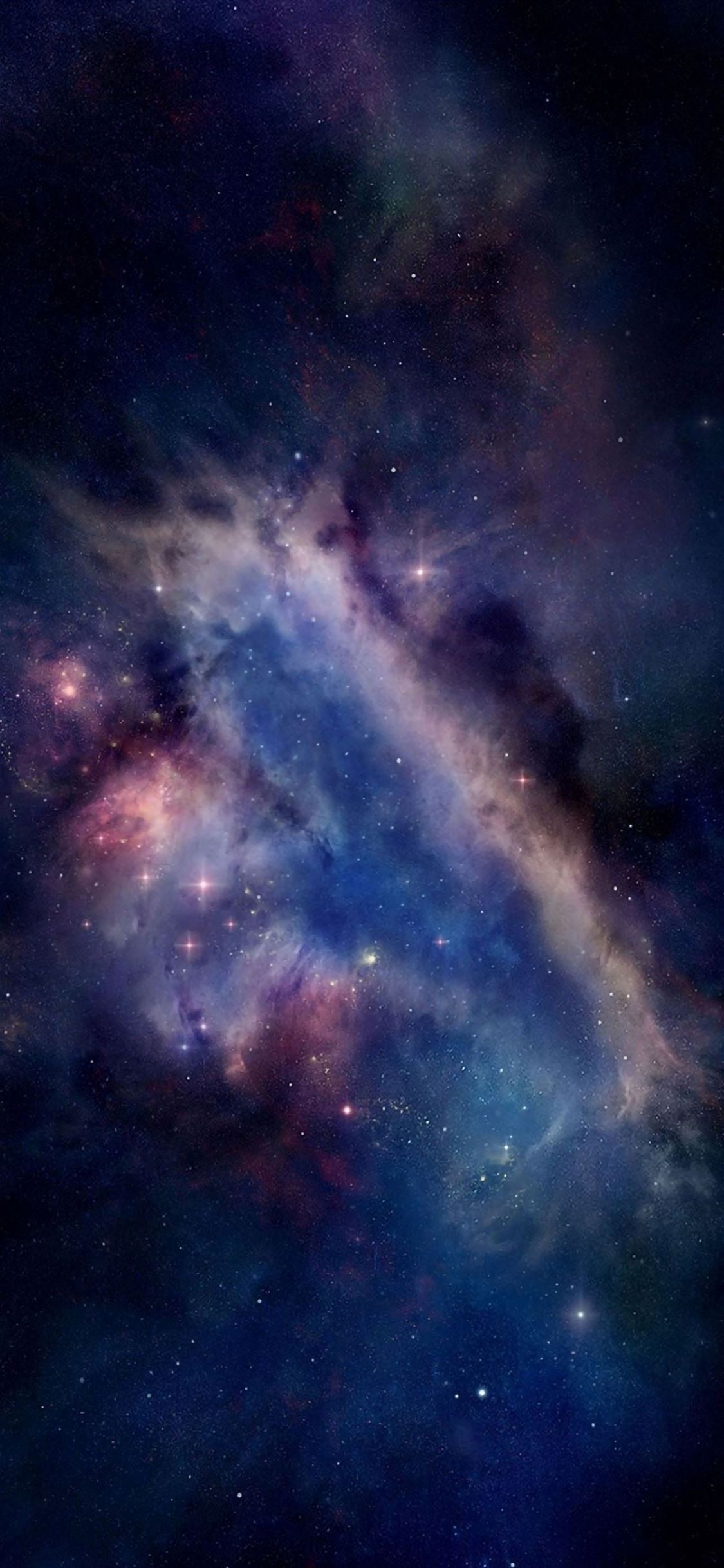 Space Dark Universe iPhone wallpaper 