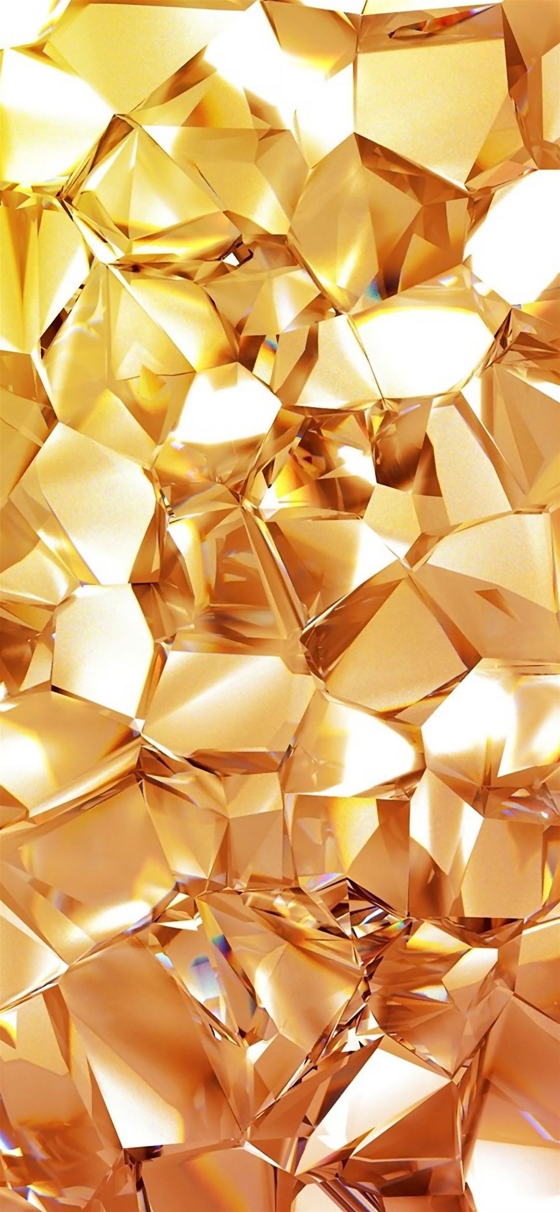Geometric Gold Diamond iPhone wallpaper 