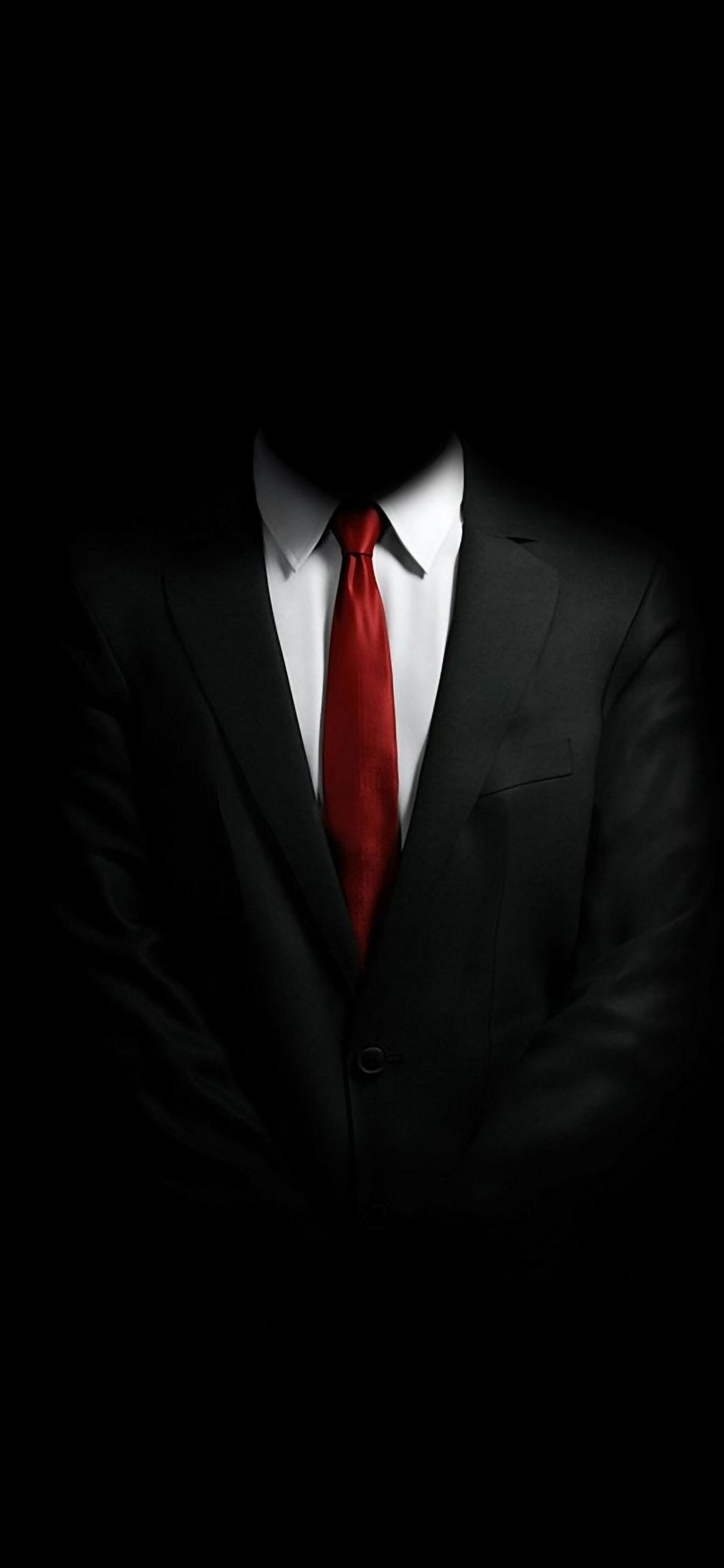 Mystery Man In Suit iPhone wallpaper 