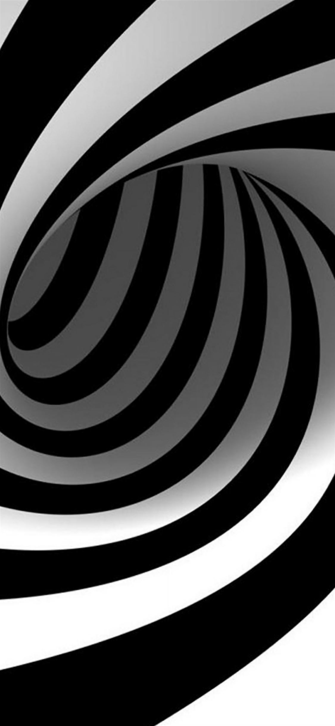 3D Abstract Swirl iPhone wallpaper 