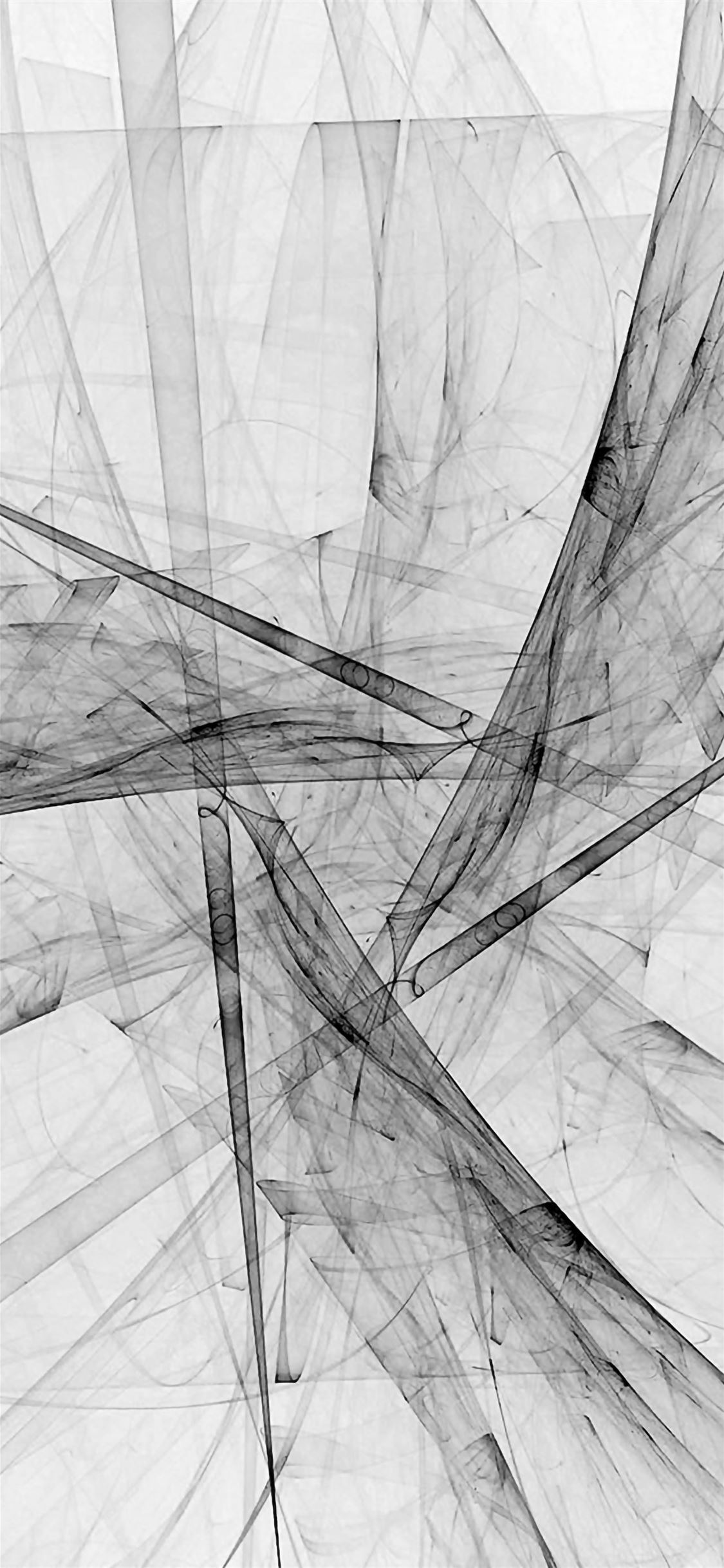 Triangle Art Abstract Bw White Pattern iPhone wallpaper 