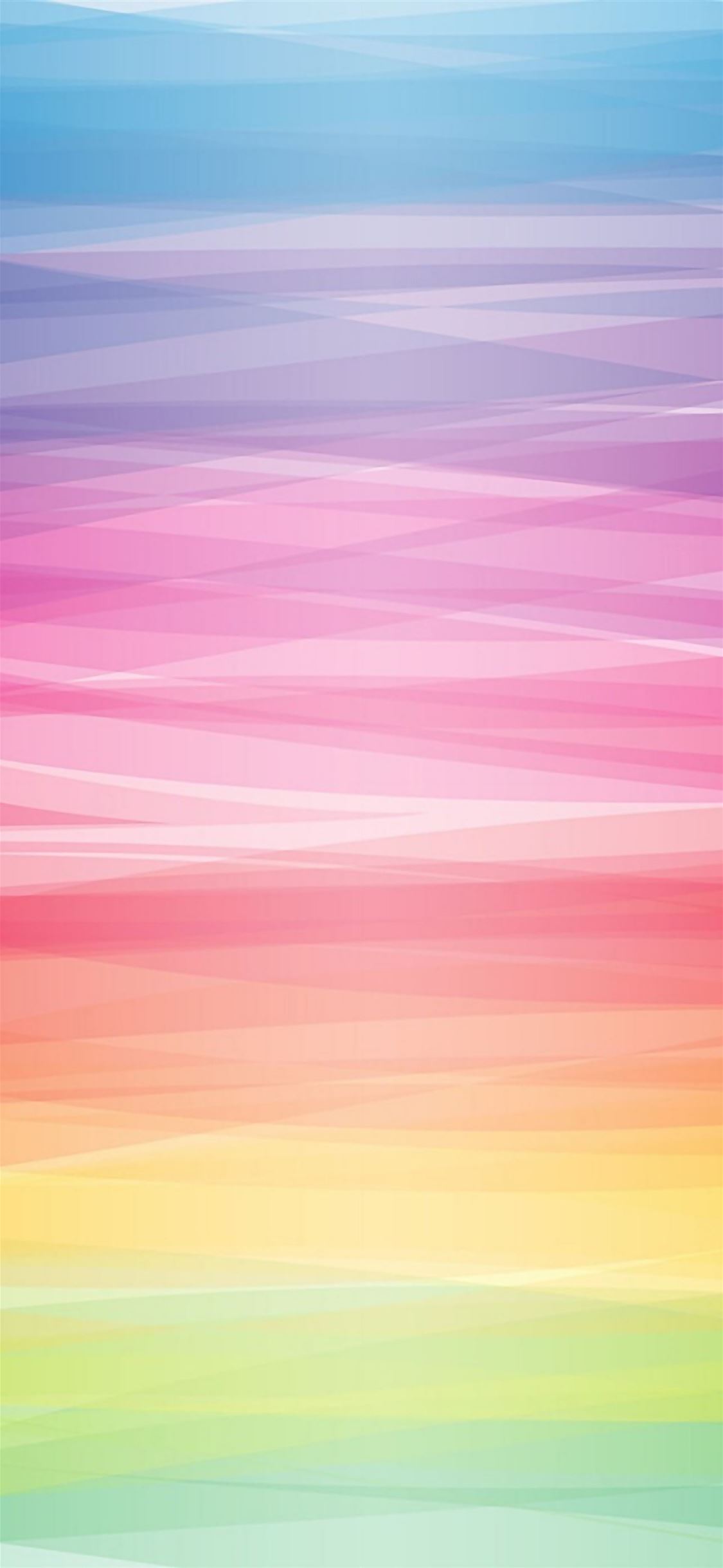 Pastel Colorful Smooth Lines iPhone wallpaper 