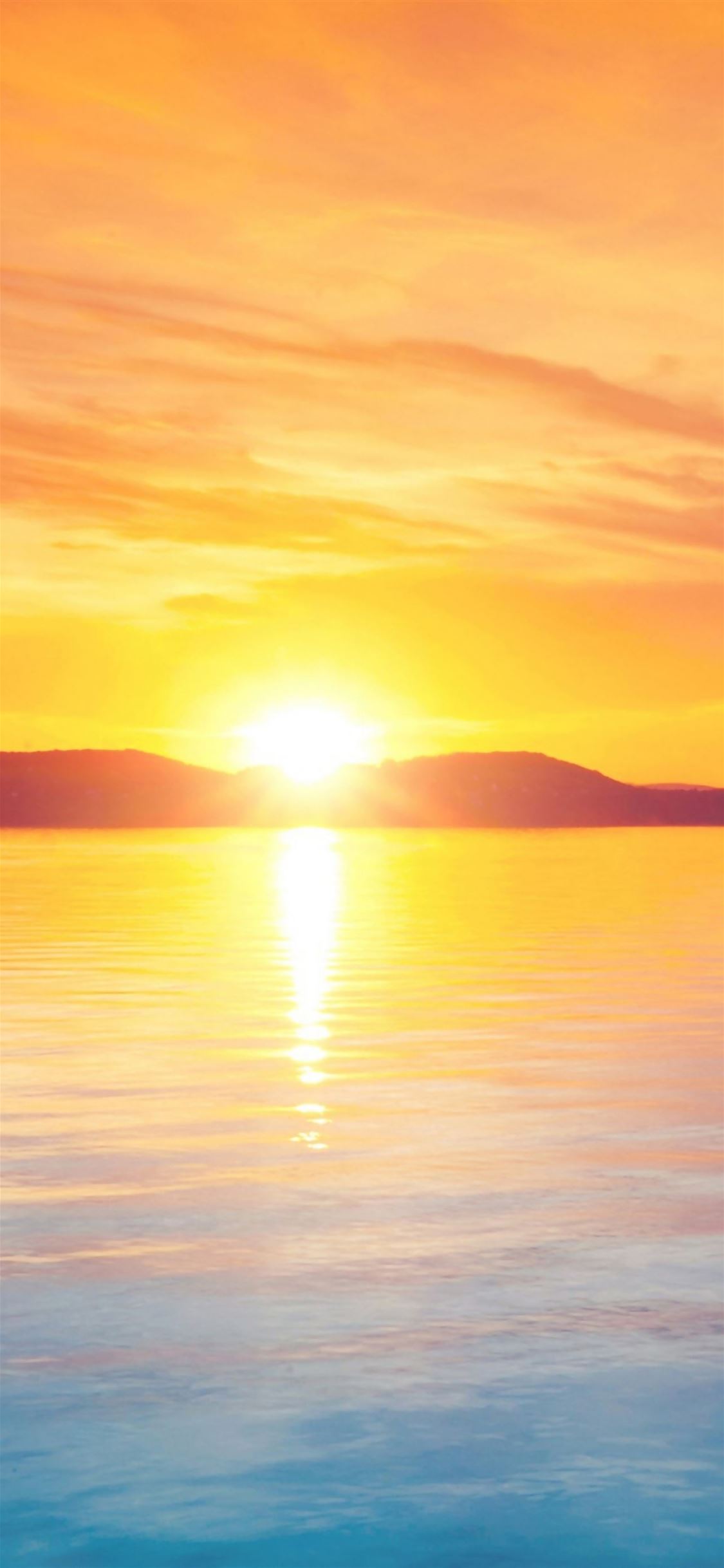 Beautiful sunrise iPhone wallpaper 