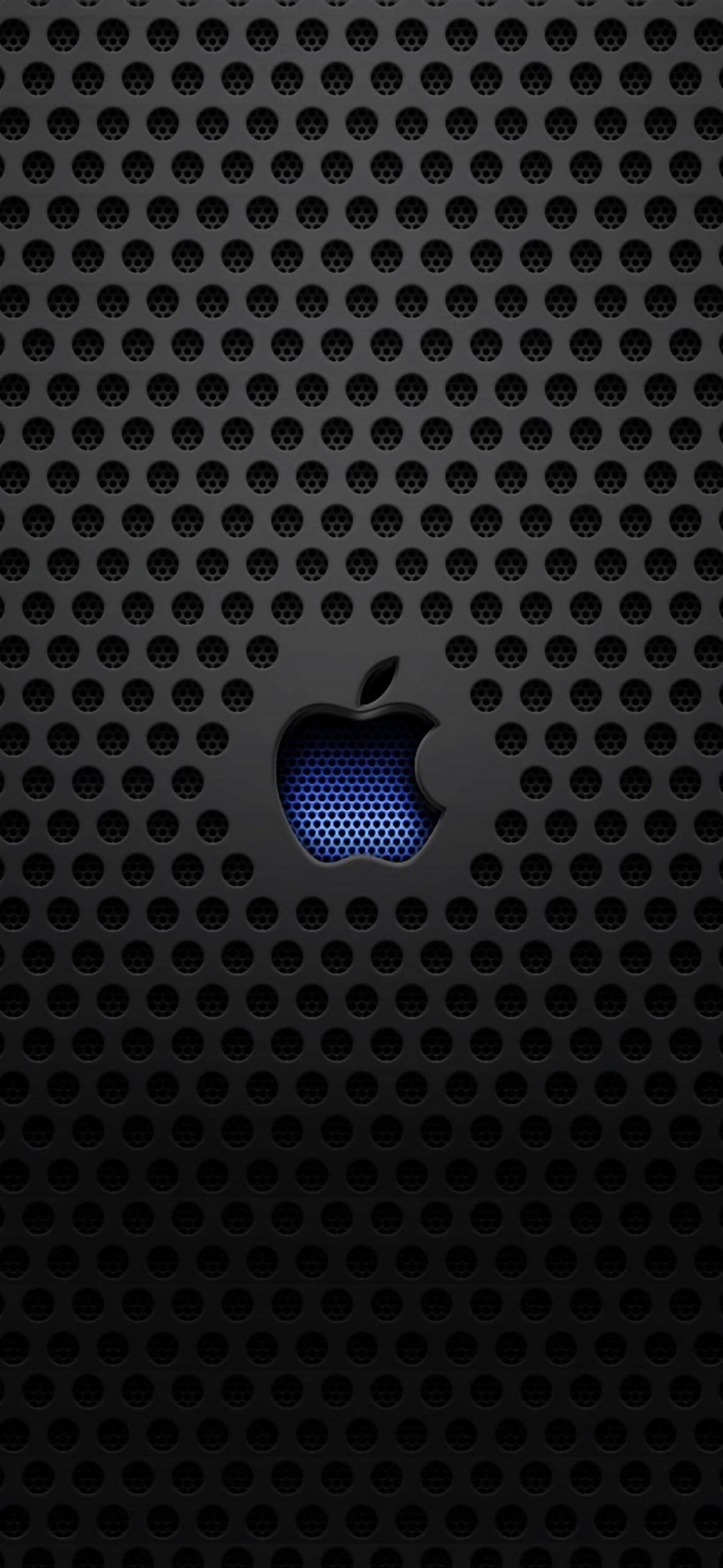 Apple Logo Metal Texture iPhone wallpaper 