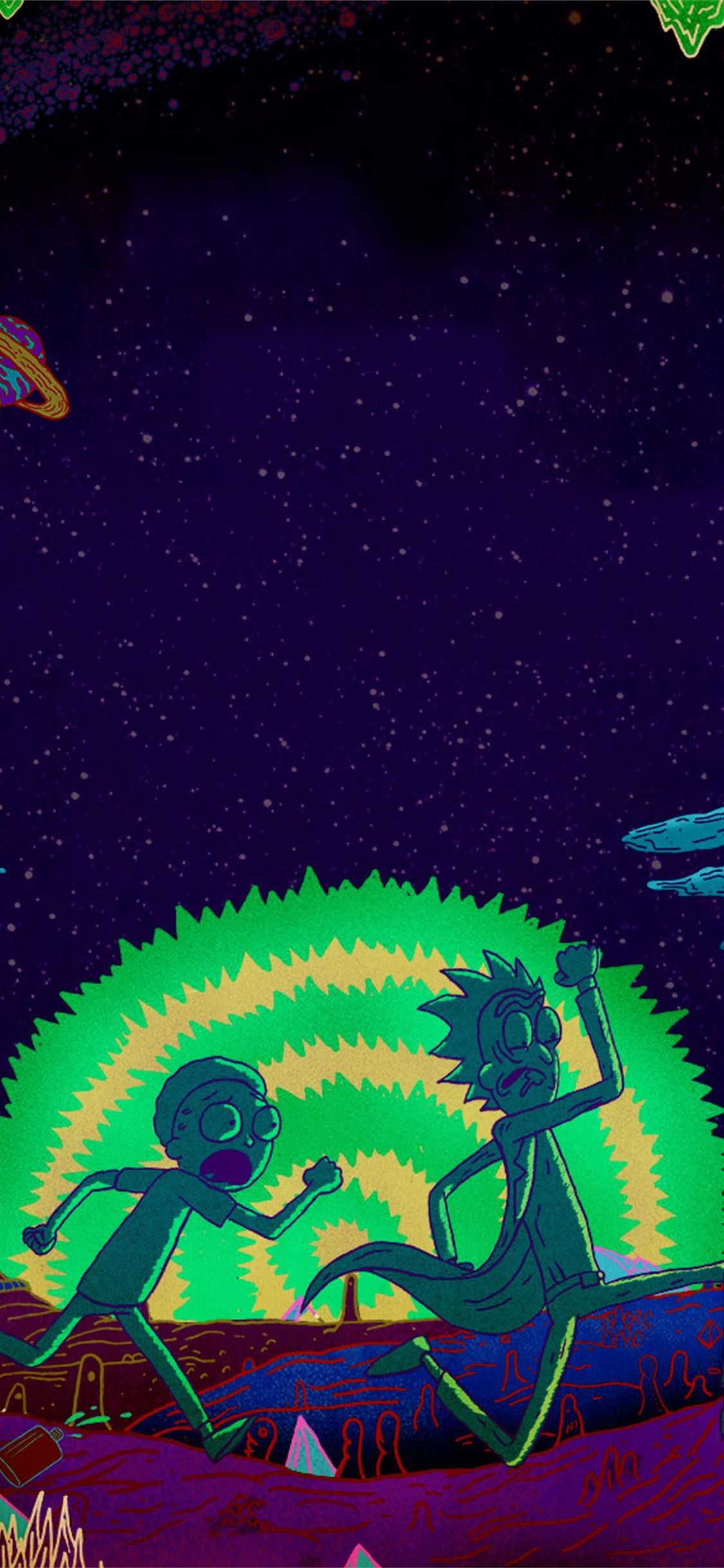 HD rick and morty wallpapers