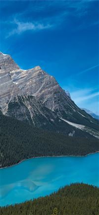 banff national park canada 5k wallpaper