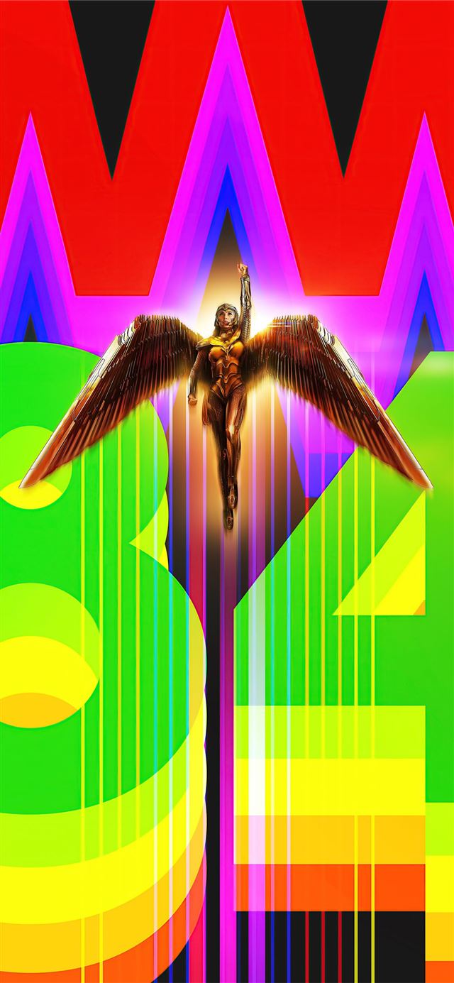 1125x2436 wonder woman 1984 new poster 4k - wonder woman iPhone 11 Wallpaper
