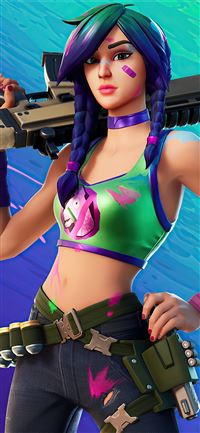 splatterella fortnite 4k wallpaper