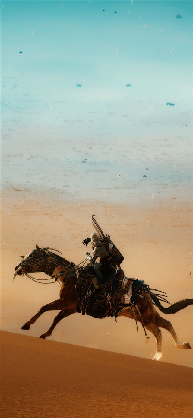 1125x2436 assassins creed origins game art 4k - assassins creed iPhone 11 Wallpaper