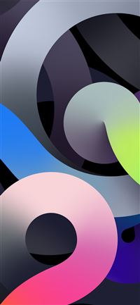 iPad Air 2020 Stock Wallpaper Blend Color 1 wallpaper