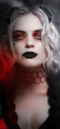harley quinn the suicide squad 2021 movie iPhone 11 wallpaper