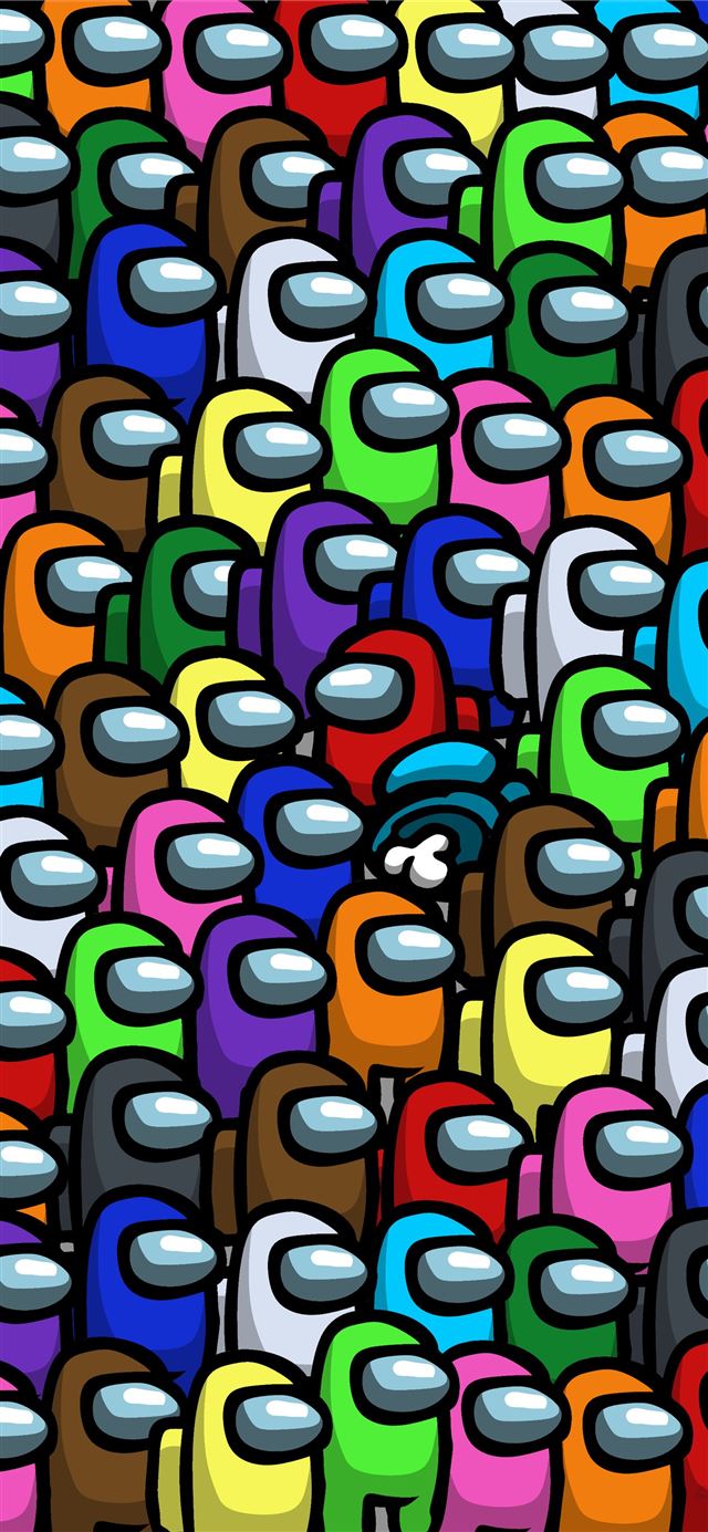 1125x2436 Among us I made phone -  iPhone 11 Wallpaper