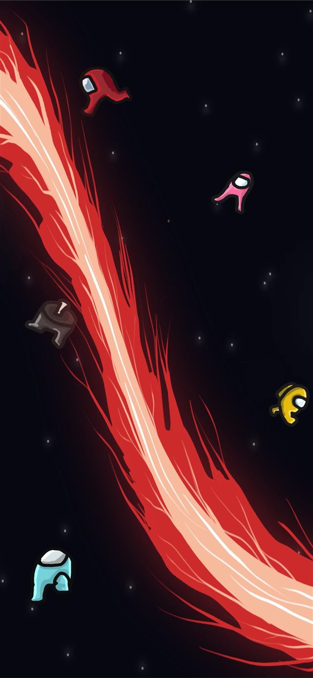 1125x2436 I made a cute little Among Us iphone - among us iPhone 11 Wallpaper