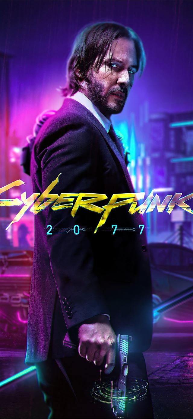 1125x2436 john wick 2077 4k - artwork iPhone 11 Wallpaper