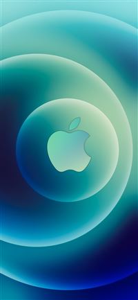 Apple Event 13 Oct Logo Light by AR7 iPhone 11 wallpaper