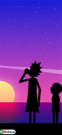 rick and morty iphone iPhone 11 wallpaper