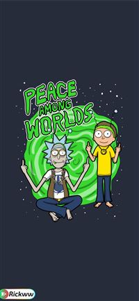 rick and morty iphone wallpaper