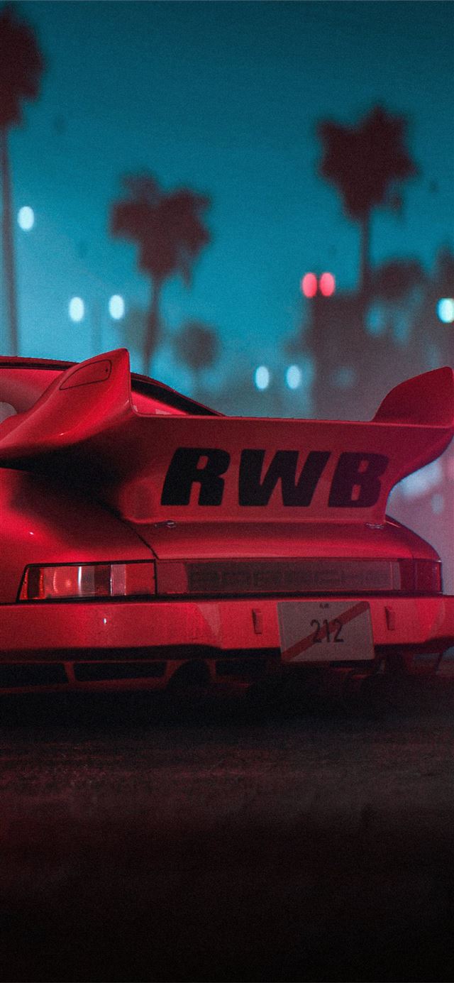 1125x2436 porsche rwb 911 4k -  iPhone 11 Wallpaper