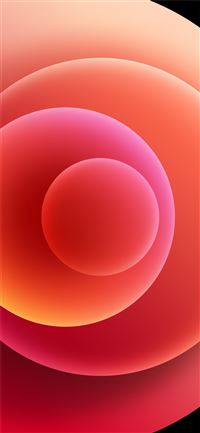 Colorful iPhone 12 Stock wallpaper Orbs Red Light iPhone 11 wallpaper