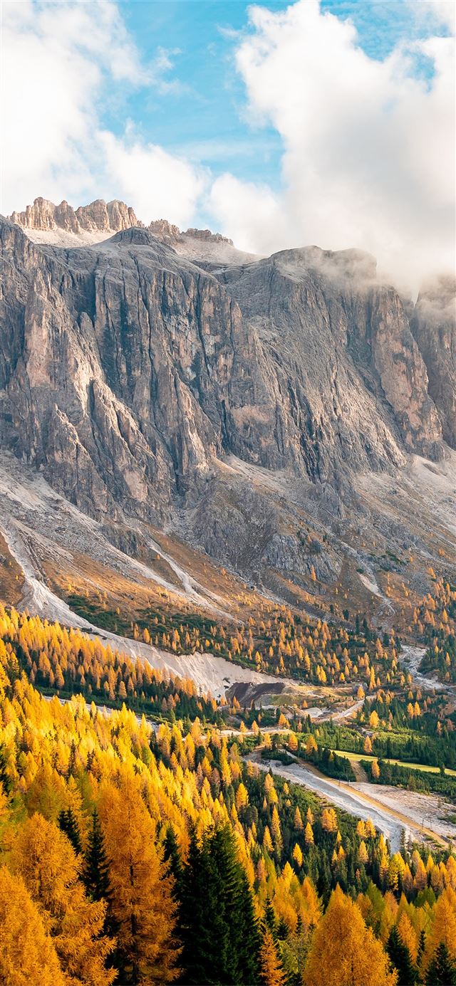 1125x2436 gardena pass in italy 5k -  iPhone 11 Wallpaper