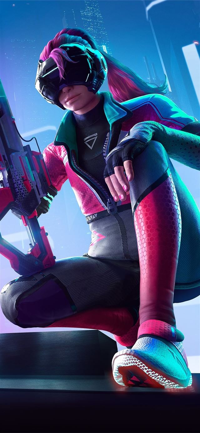 1125x2436 hyper scape season 2 4k -  iPhone 11 Wallpaper